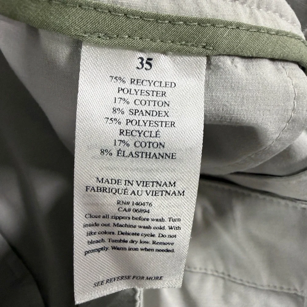 Faherty All Day Shorts Mens 35/36 Gray Hybrid Stretch Boardshorts MSC0012